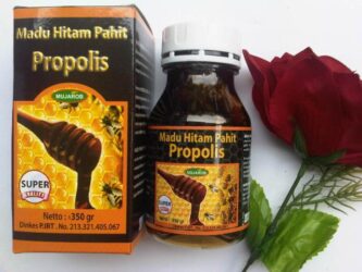 Madu Hitam Pahit Propolis Mujarob Super Quality